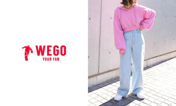 WEGO　ロゴ＋コーデ